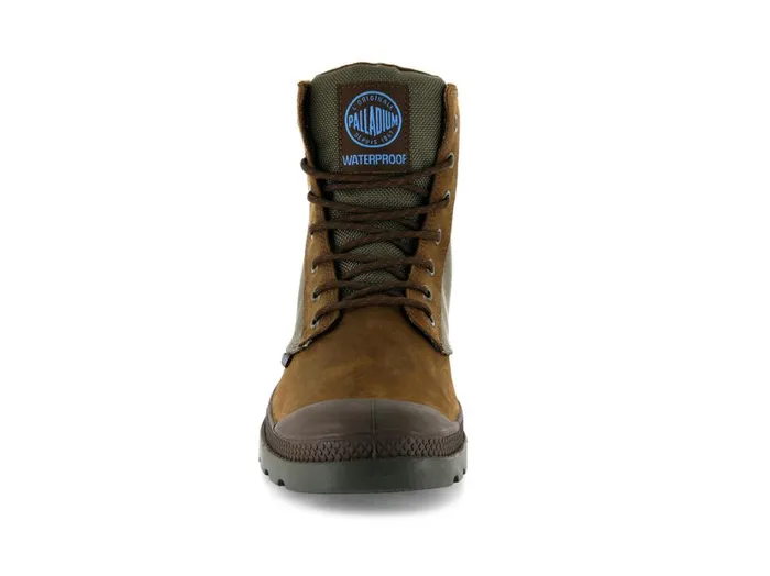 Women Boots PALLADIUM PAMPA SPORT CUFF WPN Bridle Brownmoon Mist Women Boots PALLADIUM PAMPA SPORT CUFF WPN Bridle Brownmoon Mist