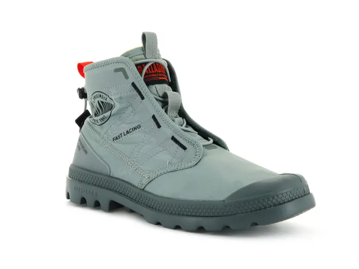 Women Boots PALLADIUM PAMPA TRAVEL LITE Slate Gray Women Boots PALLADIUM PAMPA TRAVEL LITE Slate Gray