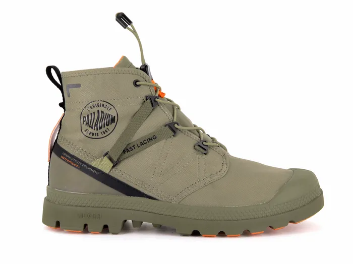 Women Boots PALLADIUM PAMPA TRAVEL LITE WATERPROOF Dune