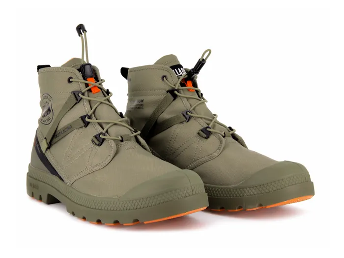 Women Boots PALLADIUM PAMPA TRAVEL LITE WATERPROOF Dune