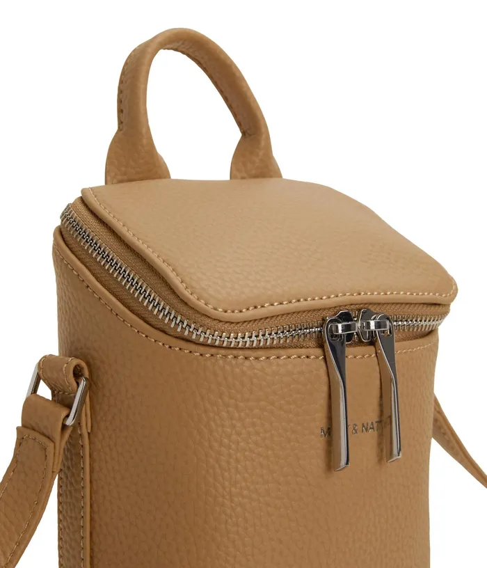 Women Brave Micro Vegan Crossbody Bag 8211 Purity Scone Matt and Nat Crossbody