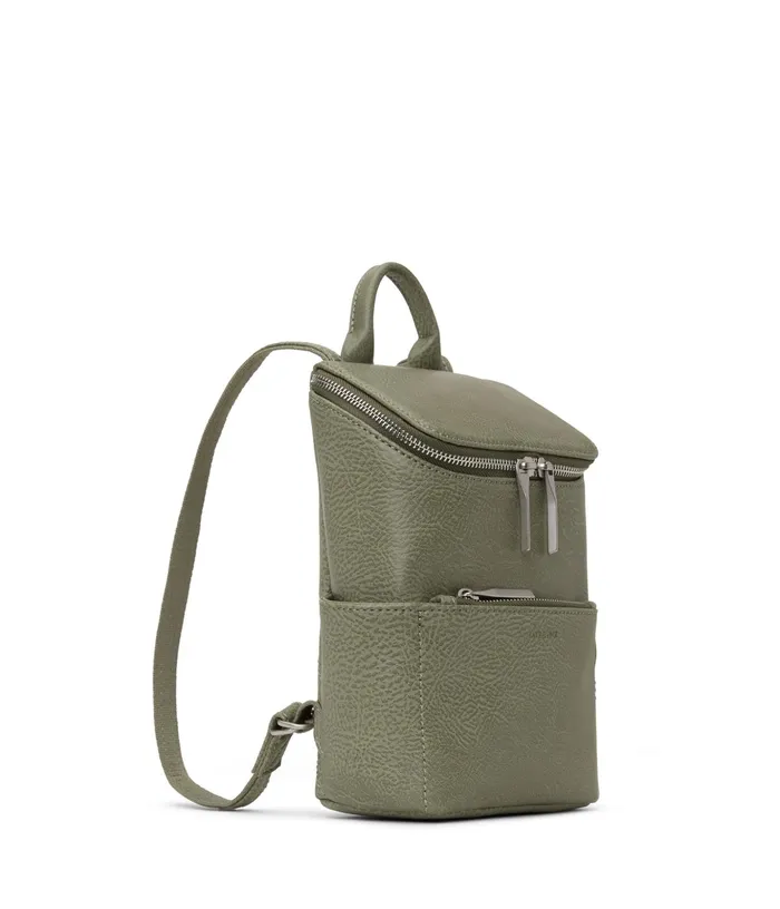 Women Brave Vegan Mini Backpack 8211 Dwell Matcha Matt and Nat Backpacks