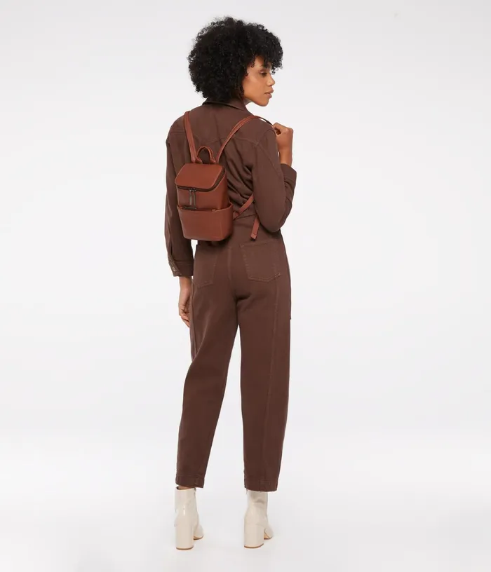 Women Brave Vegan Mini Backpack 8211 Dwell Matcha Matt and Nat Backpacks