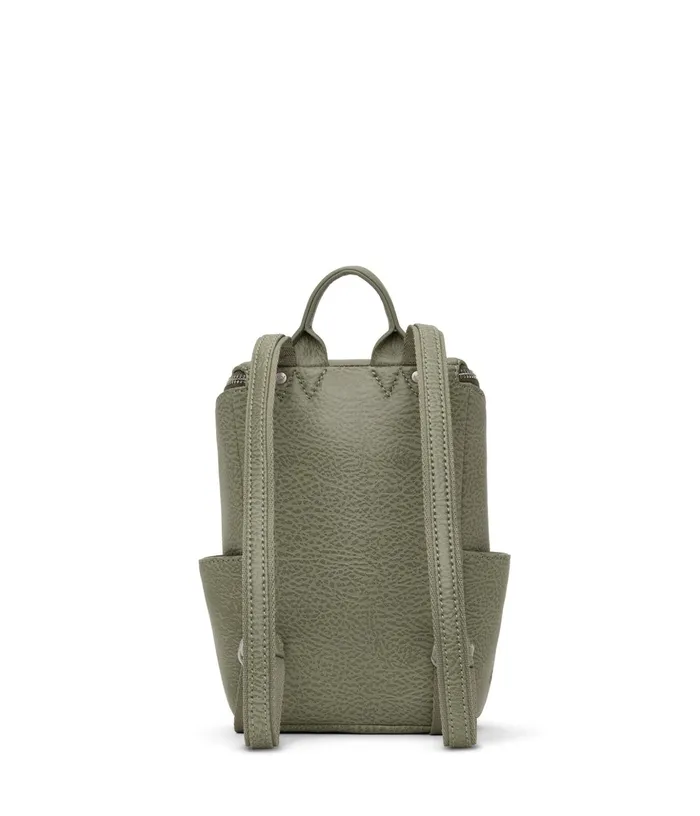Women Brave Vegan Mini Backpack 8211 Dwell Matcha Matt and Nat Backpacks
