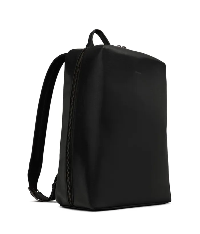 Women Bremen Vegan Backpack 8211 Vintage Black Matt and Nat Backpacks