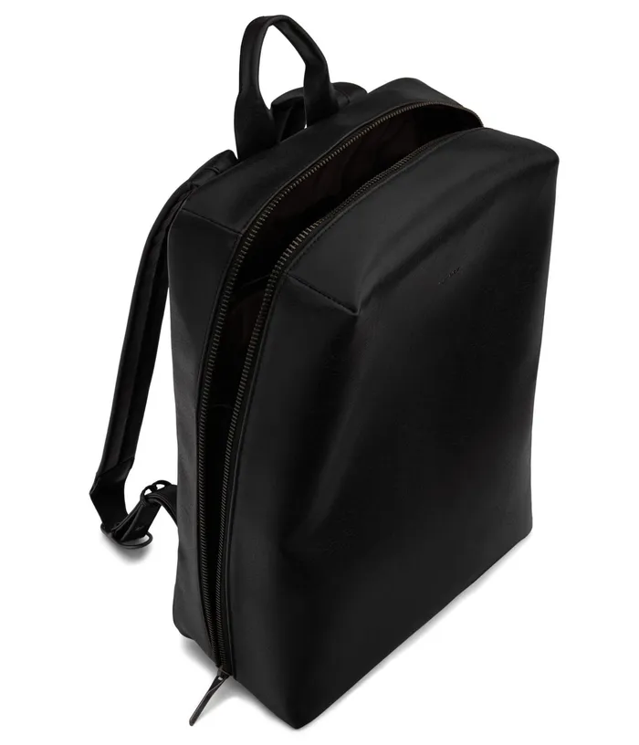 Women Bremen Vegan Backpack 8211 Vintage Black Matt and Nat Backpacks