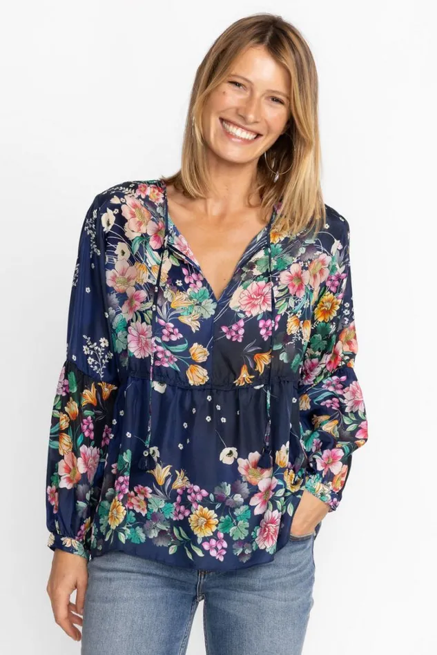 Women BURSTING ECHO BLOUSE Bursting Johnny Was Tops Women BURSTING ECHO BLOUSE Bursting Johnny Was Tops