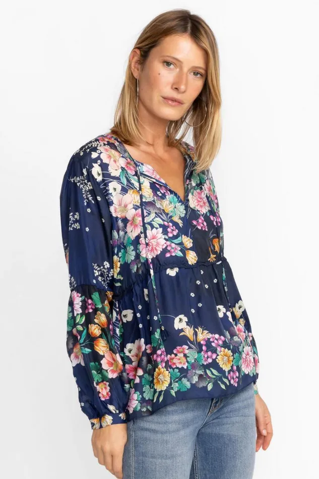 Women BURSTING ECHO BLOUSE Bursting Johnny Was Tops Women BURSTING ECHO BLOUSE Bursting Johnny Was Tops