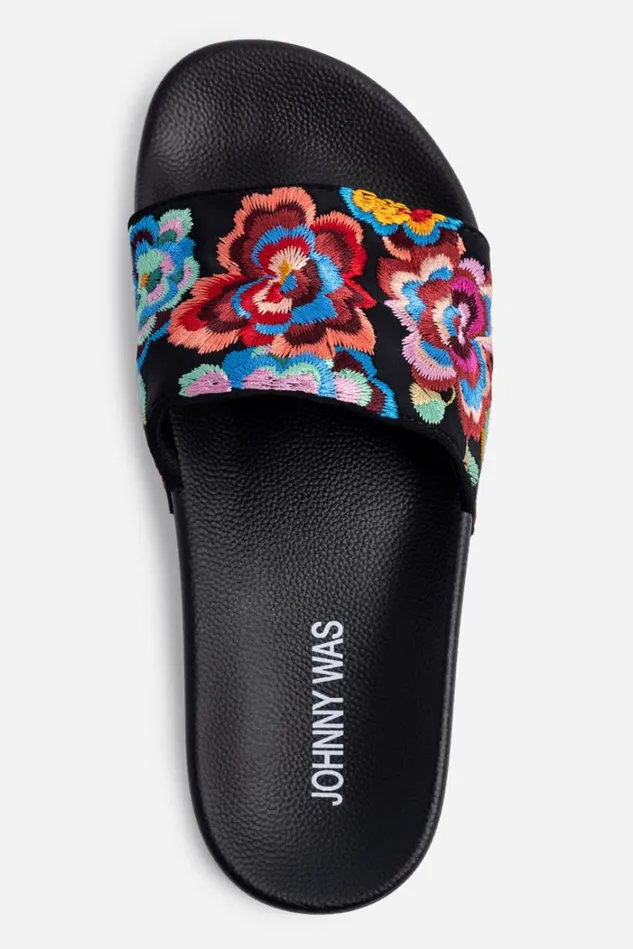 Women CALANTHE PLATFORM SLIDE Calanthe Johnny Was Shoes