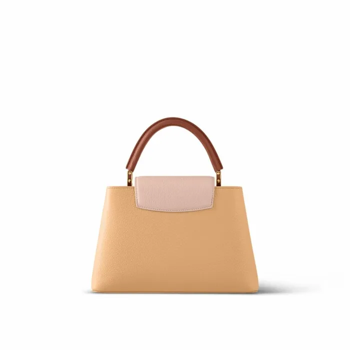 Women Capucines Bag Louis Vuitton Louis Vuitton M20784 Capucines MM Arizona Wood 8211 Louis Vuitton Handbag Store