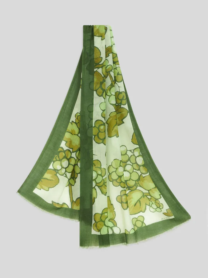 Women Cashmere Scarf Etro Scarves And Silk