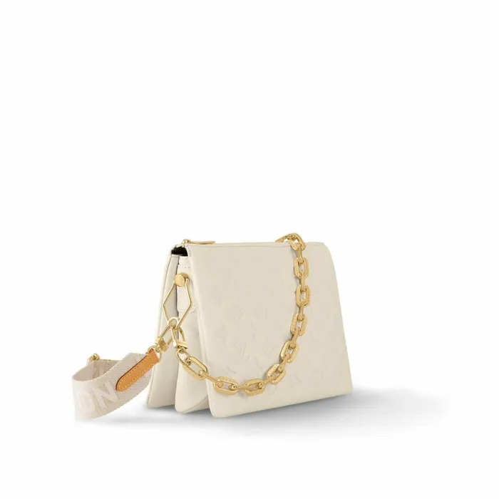 Women Coussin Bag Louis Vuitton Louis Vuitton M21262 Coussin PM Cream 8211 Louis Vuitton Handbag Store