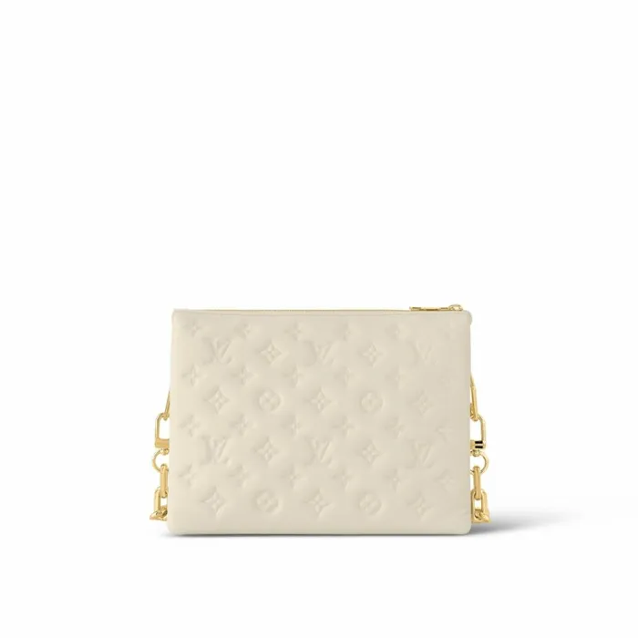 Women Coussin Bag Louis Vuitton Louis Vuitton M21262 Coussin PM Cream 8211 Louis Vuitton Handbag Store