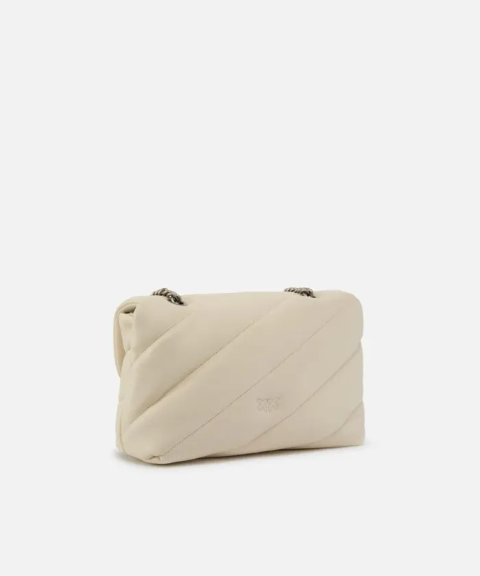 Women Crossbody Bags Pinko Classic Love Bag Puff Maxi Quilt Whitewhiteold Silver Women Crossbody Bags Pinko Classic Love Bag Puff Maxi Quilt Whitewhiteold Silver