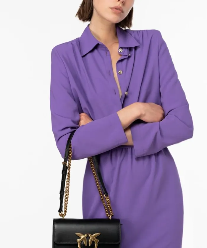 Women Crossbody Bags Pinko Mini Love Bag One Simply Blackantique Gold Women Crossbody Bags Pinko Mini Love Bag One Simply Blackantique Gold