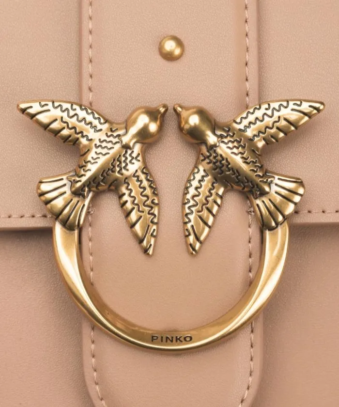 Women Crossbody Bags Pinko Mini Love Bag One Simply Ginger Biscuitantique Gold Women Crossbody Bags Pinko Mini Love Bag One Simply Ginger Biscuitantique Gold