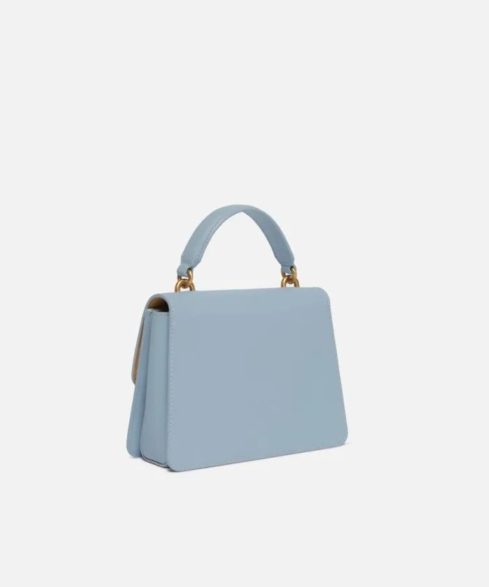 Women Crossbody Bags Pinko Mini Love Bag One Top Handle Light Simply Lightblueantique Gold