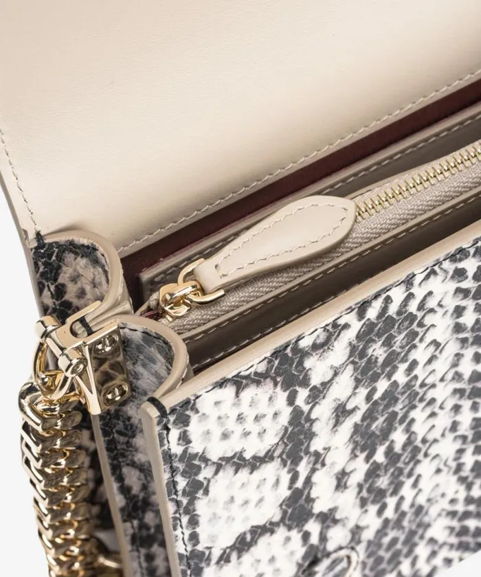 Women Crossbody Bags Pinko PINKO Galleria Classic Love Bag Click In Crocodile And Reptileprint Leather Sandlightgold Women Crossbody Bags Pinko PINKO Galleria Classic Love Bag Click In Crocodile And Reptileprint Leather Sandlightgold