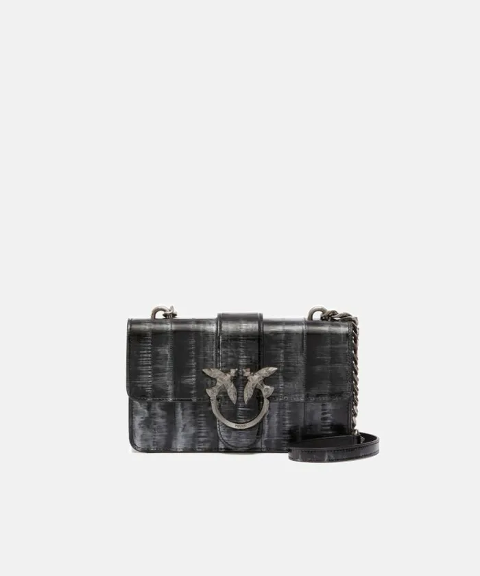 Women Crossbody Bags Pinko PINKO Galleria Ombre Mini Love Bag Crossbody Bag Silverblackold Silver Women Crossbody Bags Pinko PINKO Galleria Ombre Mini Love Bag Crossbody Bag Silverblackold Silver