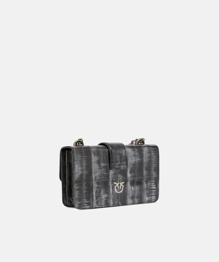 Women Crossbody Bags Pinko PINKO Galleria Ombre Mini Love Bag Crossbody Bag Silverblackold Silver Women Crossbody Bags Pinko PINKO Galleria Ombre Mini Love Bag Crossbody Bag Silverblackold Silver