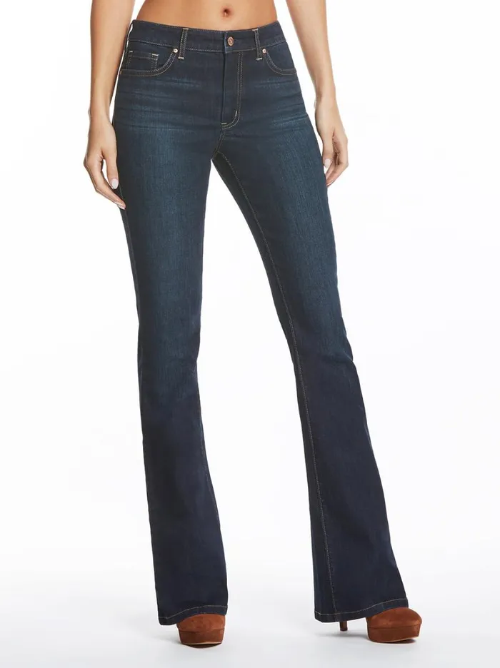 Women Denim Jessica Simpson Adored High Rise Flare In Flawless