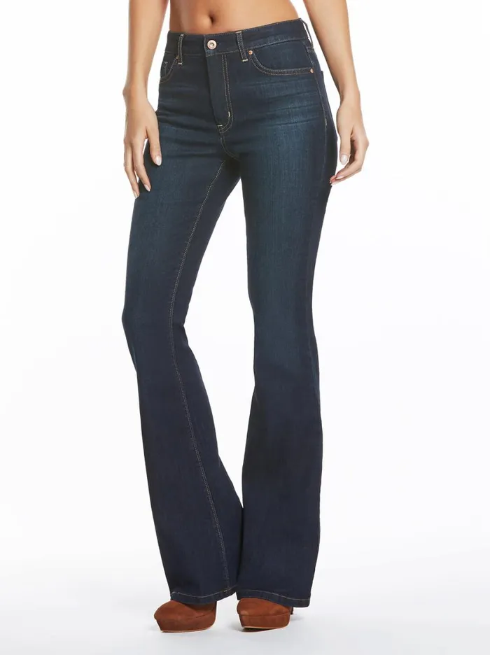 Women Denim Jessica Simpson Adored High Rise Flare In Flawless