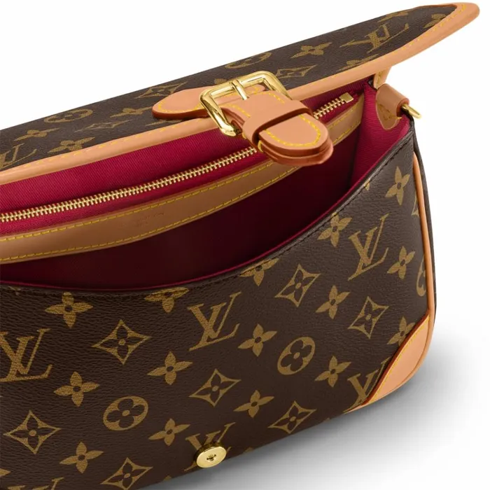 Women Diane Bag Louis Vuitton Louis Vuitton M46049 Diane Fuchsia 8211 Louis Vuitton Handbag Store