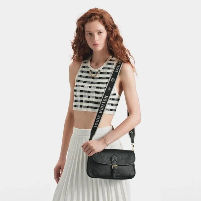 Women Diane Bag Louis Vuitton Louis Vuitton M46386 Diane Black 8211 Louis Vuitton Handbag Store