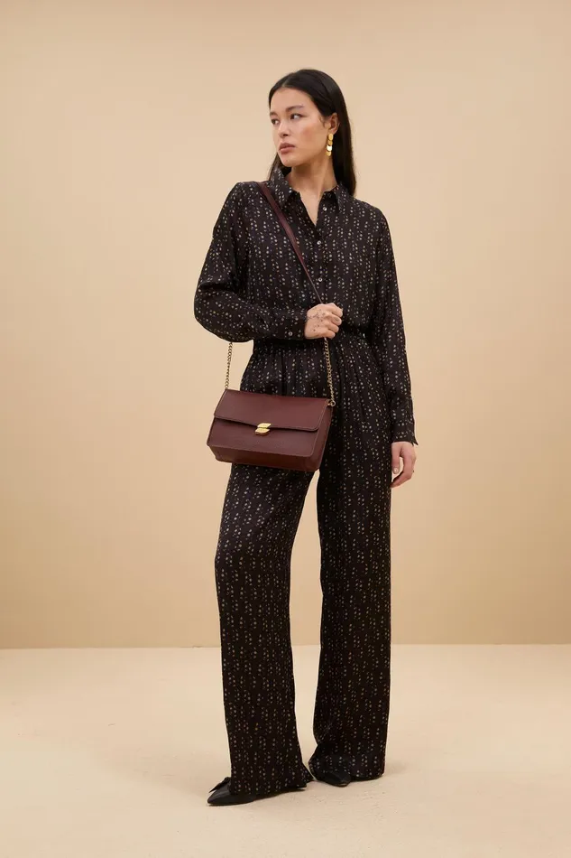 Women Dina Paisley Blouse Paisley Dots Bybar Blouses