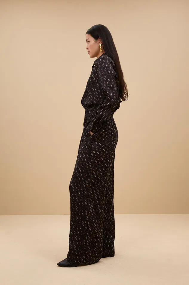 Women Dina Paisley Blouse Paisley Dots Bybar Blouses