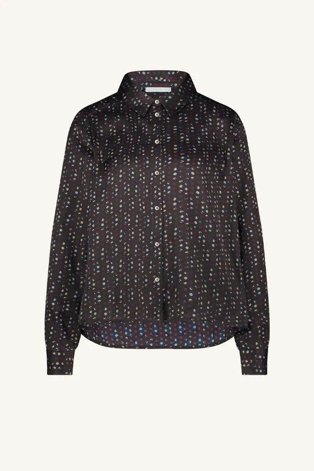 Women Dina Paisley Blouse Paisley Dots Bybar Blouses