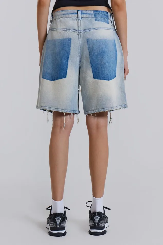 Women Distressed Colossus Shorts Jaded London Shorts and Jorts