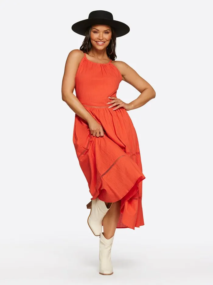 Women Dresses Jessica Simpson Lex Dress In Paprika
