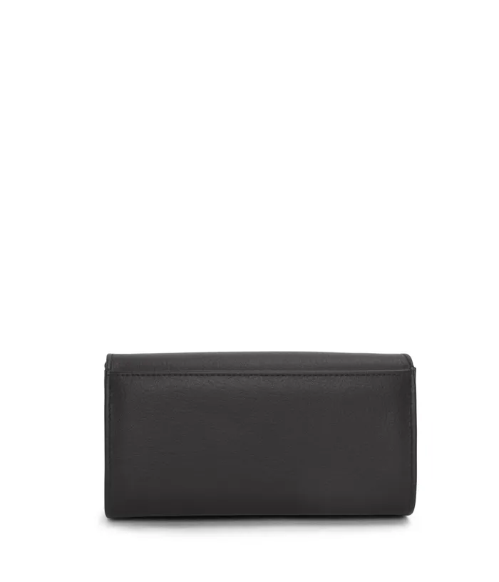 Women Drew Med Vegan Crossbody Bag 8211 Arbor Black Matt and Nat Cell Phone Holders