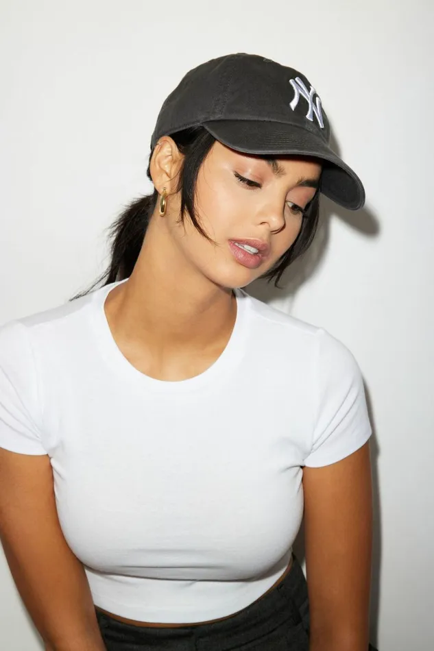 Women Dynamite Caps and Hats New York Clean Up Cap Gray