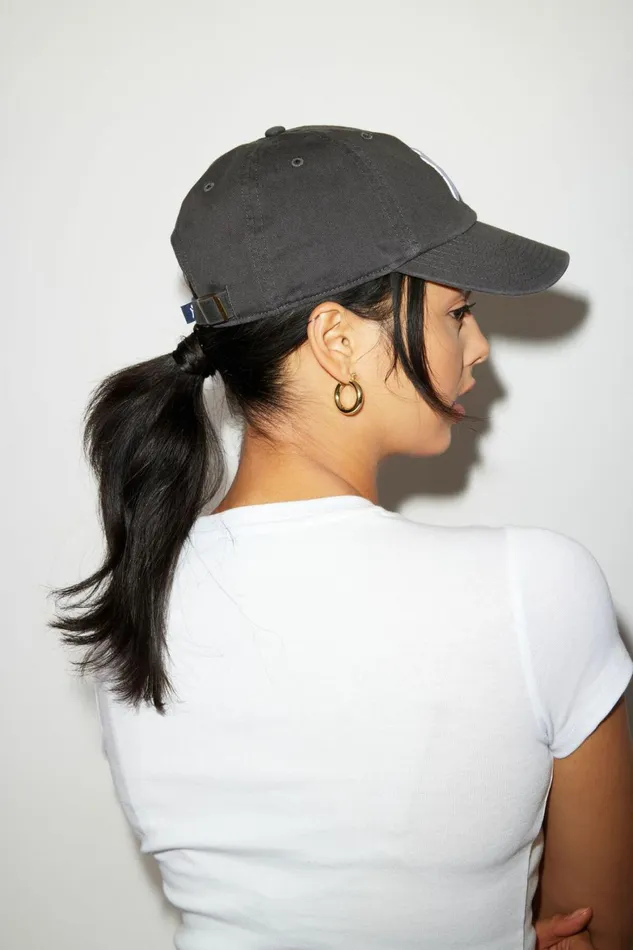 Women Dynamite Caps and Hats New York Clean Up Cap Gray