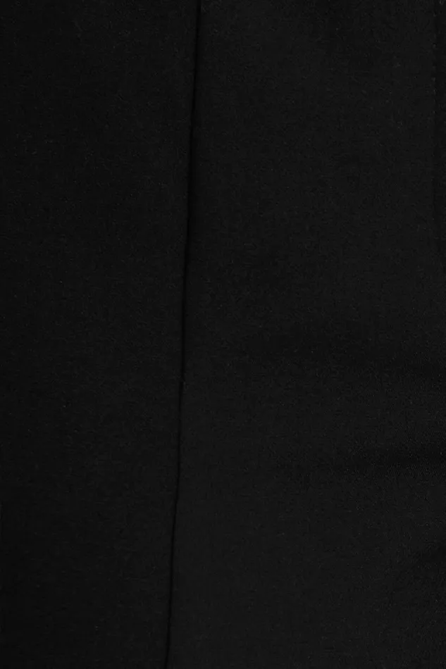Women Dynamite Pants Mid Rise Straight Leg Pants BLACK