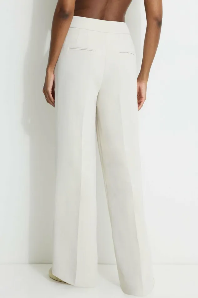 Women Dynamite Pants Yasmin Airflow Straight Leg Pants Beige