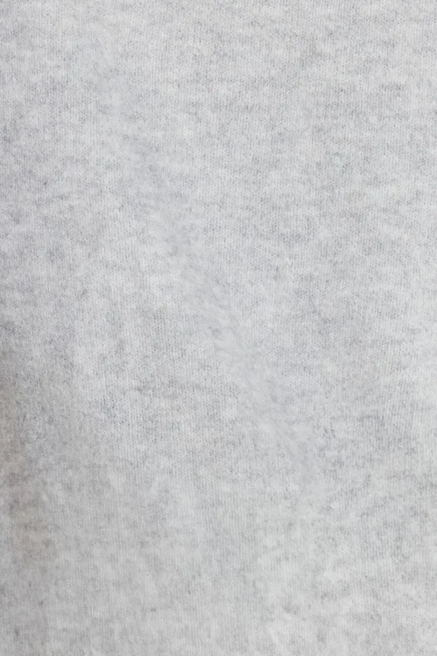 Women Dynamite Tops Heavenlyarn Crewneck Vest Gray