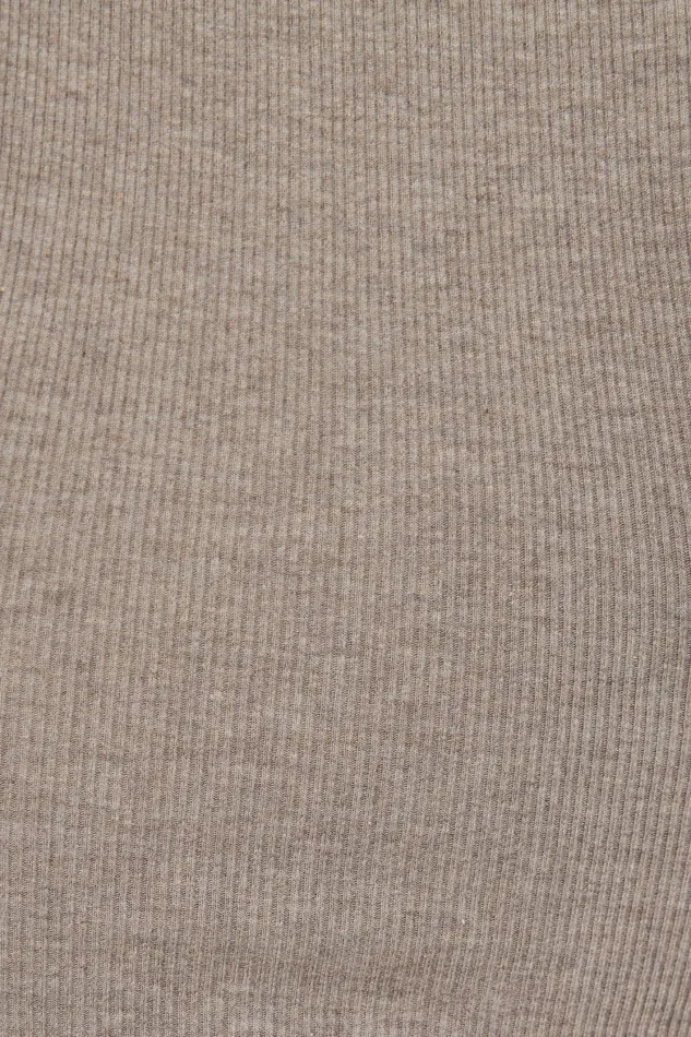 Women Dynamite Tops Tedi Ribbed Tank Top Brown