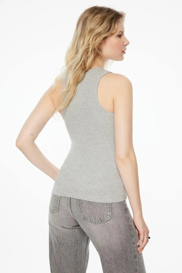 Women Dynamite Tops Tedi Tank Top Gray