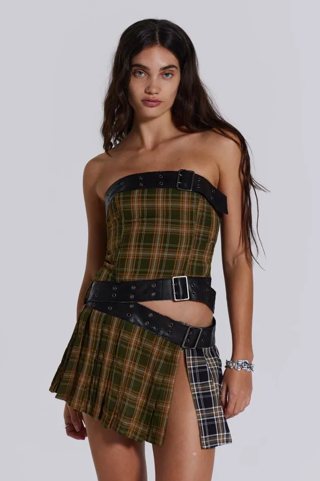 Women Eden Buckle Mini Dress Jaded London Mini Dresses
