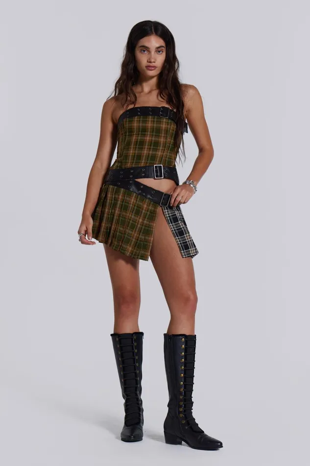 Women Eden Buckle Mini Dress Jaded London Mini Dresses