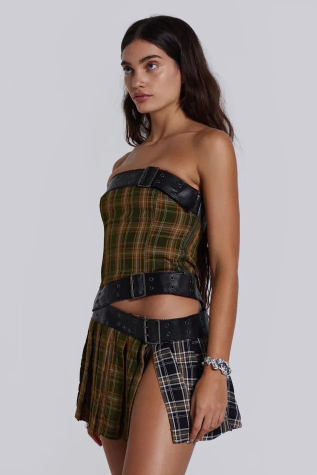 Women Eden Buckle Mini Dress Jaded London Mini Dresses