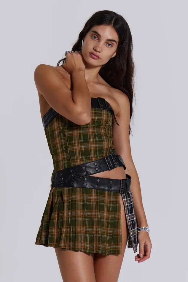 Women Eden Buckle Mini Dress Jaded London Mini Dresses
