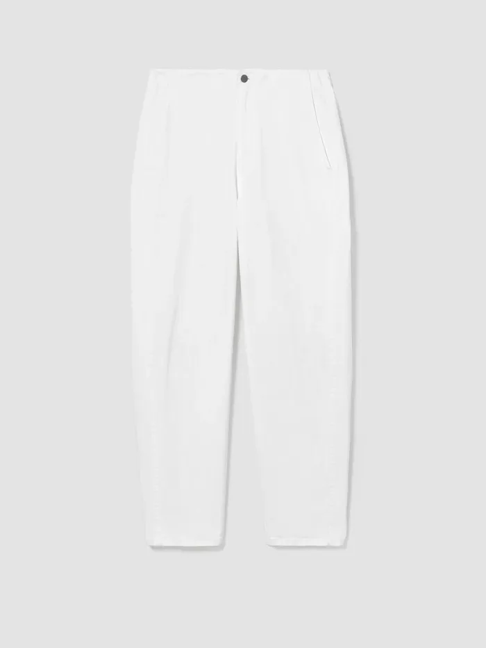 Women Eileen Fisher Denim Organic Cotton Denim Tapered Pant White