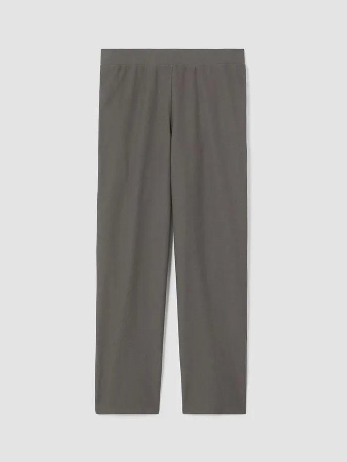 Women Eileen Fisher Pants Shorts and Jumpsuits Washable Stretch Crepe Straight Pant Grove