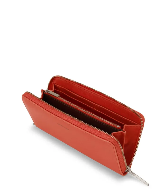 Women Elm Vegan Continental Wallet 8211 Vintage Cardinal Matt and Nat Wallets