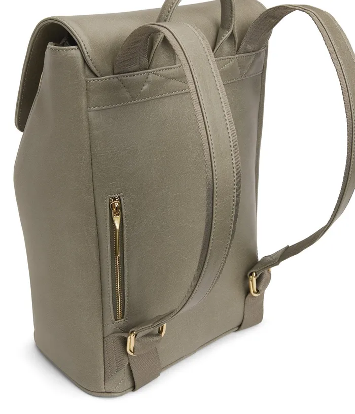 Women Fabi Vegan Backpack 8211 Vintage Sage Matt and Nat Backpacks