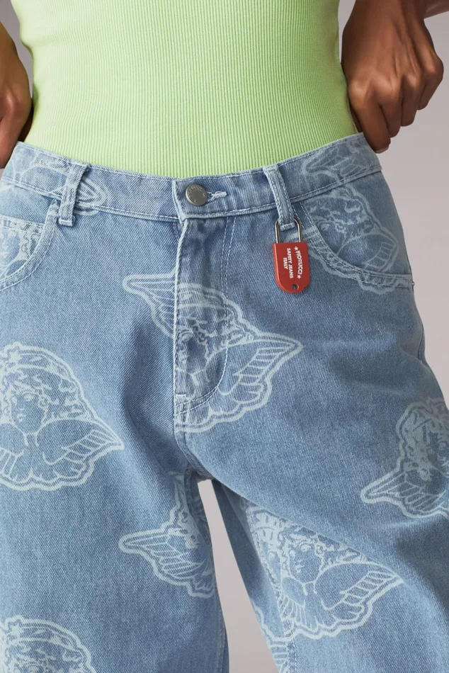 Women Fiorucci Jeans and Denim All Over Angels Bella Jeans Blue Women Fiorucci Jeans and Denim All Over Angels Bella Jeans Blue